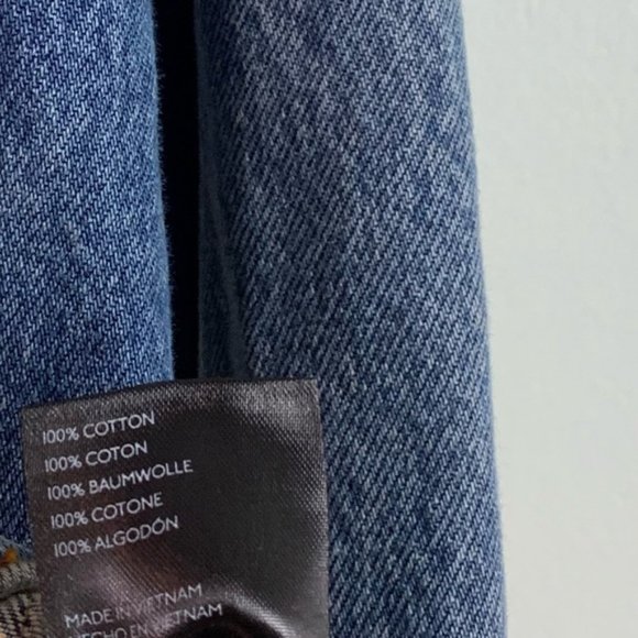 Urban Outfitters BDG Carly Denim Boyfriend Trucker Jacket - New With Tags NWT - Picture 7 of 7